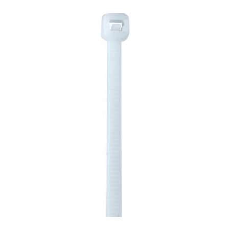 Box Packaging Cable Tie, 7 in L, Natural, Nylon 6/6, 50 lb Strength CT750